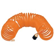 Levegőcső spirál 15 m narancs - szerelt 8 x 5 mm - Polietilén