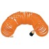 Levegőcső spirál 15 m narancs - szerelt 8 x 5 mm - Polietilén