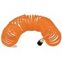 Levegőcső spirál 15 m narancs - szerelt 8 x 5 mm - Polietilén