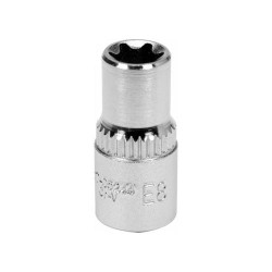 YATO Dugókulcs külső torx 1/4' E8 CrV (YT-05244)