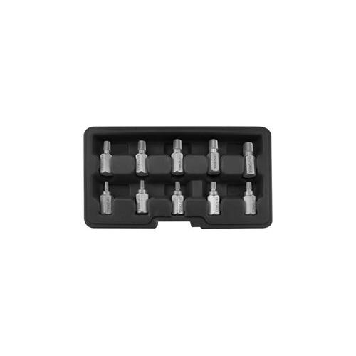 YATO Roncsoltcsavar kiszedő készlet 10 részes (belső torx, imbusz és spline csavarokhoz) (YT-05890)