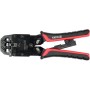 YATO Krimpelő fogó 205 mm UTP hálózati/RJ45 és telefon/RJ10, RJ11, RJ12 csatlakozókhoz (YT-22443)