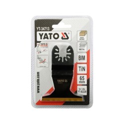 YATO Fűrészlap multifunkciós géphez 90 mm bimetál-titán-nitrid (YT-34713) YATO Fűrészlap multifunkciós géphez 90 mm bimetál-titán-nitrid (YT-34713)