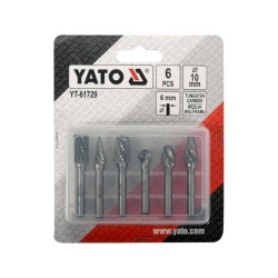 YATO Turbómaró készlet 6 részes fémhez és alumíniumhoz (YT-61729) YATO Turbómaró készlet 6 részes fémhez és alumíniumhoz (YT-61729)
