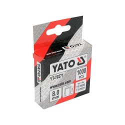 YATO Tűzőkapocs 8 mm (1000 db/cs) (YT-70271)