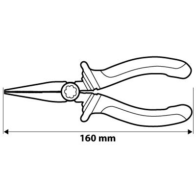 LAPOSCSŐRŰ Fogó 160MM (01-019)