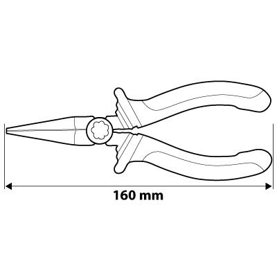 KEREKCSŐRŰ Fogó 160MM (01-020) KEREKCSŐRŰ Fogó 160MM (01-020)