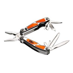 Multifunkciós szerszám, 10 funkció, beépített LED lámpa, nyitva/összecsukva: 105mm/75mm (01-027) Multifunkciós szerszám, 10 funkció, beépített LED lámpa, nyitva/összecsukva: 105mm/75mm (01-027)