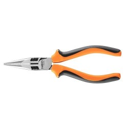 Hosszúcsőrű fogó 160MM 40% EnergiaMegtakarítás, csavarlazító fogazattal (01-154)