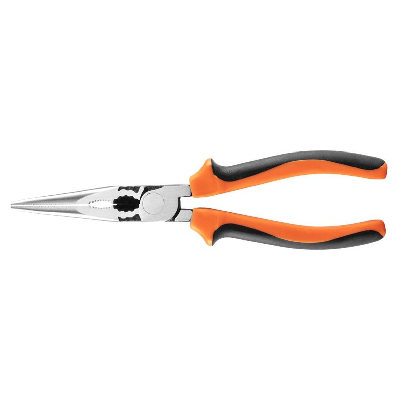 Hosszúcsőrű fogó 200MM 40% EnergiaMegtakarítás, csavarlazító fogazattal (01-155)