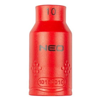 Dugókulcs 6-lapú 1/2'' 10mm 1000V, szigetelt (01-181)