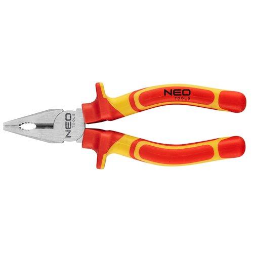 Kombinált fogó 1000V, szigetelt, 160mm (6''), CrV, polírozott (01-220)