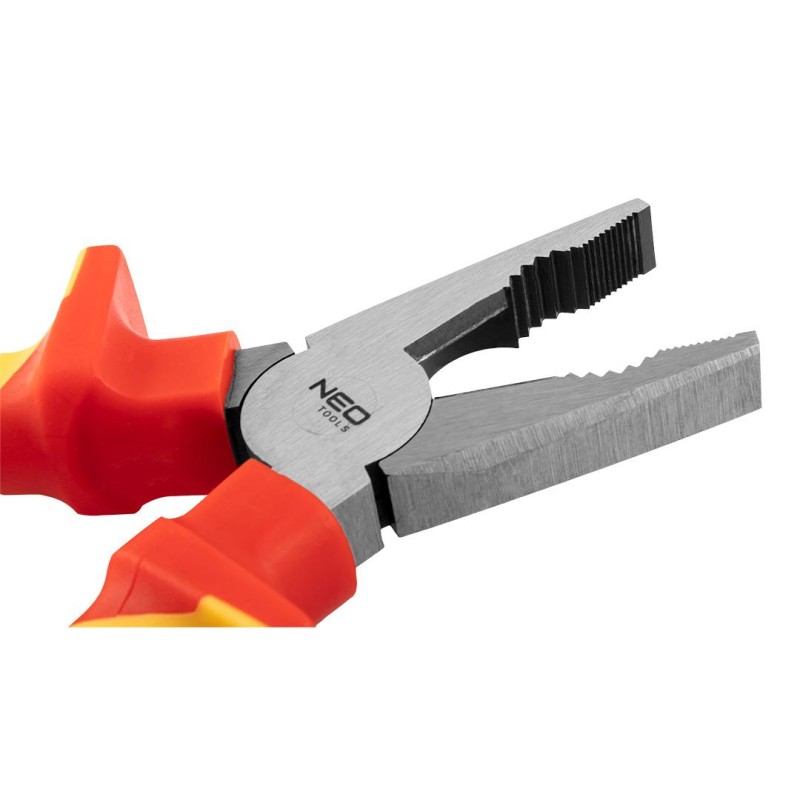 Kombinált fogó 1000V, szigetelt, 200MM(8''), CrV, polírozott (01-222)