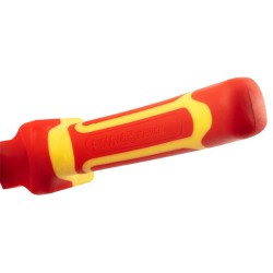 Hosszúcsőrű fogó 1000V, szigetelt, 180mm (7''), CrV, polírozott (01-224) Hosszúcsőrű fogó 1000V, szigetelt, 180mm (7''), CrV, polírozott (01-224)