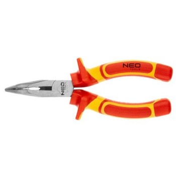 Hajlított csőrű fogó 1000V, szigetelt, 160mm (6''), CrV, polírozott (01-227) Hajlított csőrű fogó 1000V, szigetelt, 160mm (6''), CrV, polírozott (01-227)