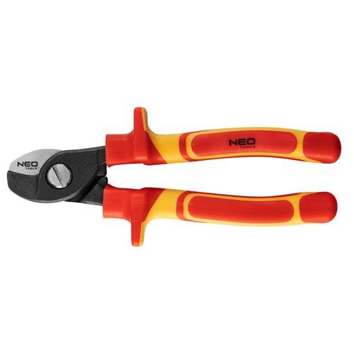 Kábelvágó fogó 1000V, szigetelt, 160mm (6''), CrV (01-233)