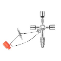 Univerzális épületgépészeti kulcs, fűtés, szaniter, klíma, szellőzés, elektro, gáz, víz (01-402) Univerzális épületgépészeti kulcs, fűtés, szaniter, klíma, szellőzés, elektro, gáz, víz (01-402)