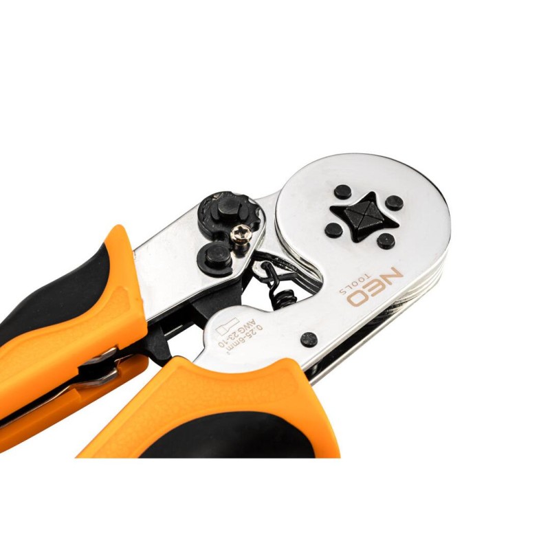 Krimpelő-, érvéghüvelyfogó 0.25 - 6mm2 (01-507)