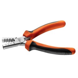 Krimpelő-, kábelsarufogó 1.5-6mm², 140mm. (01-533) Krimpelő-, kábelsarufogó 1.5-6mm², 140mm. (01-533)