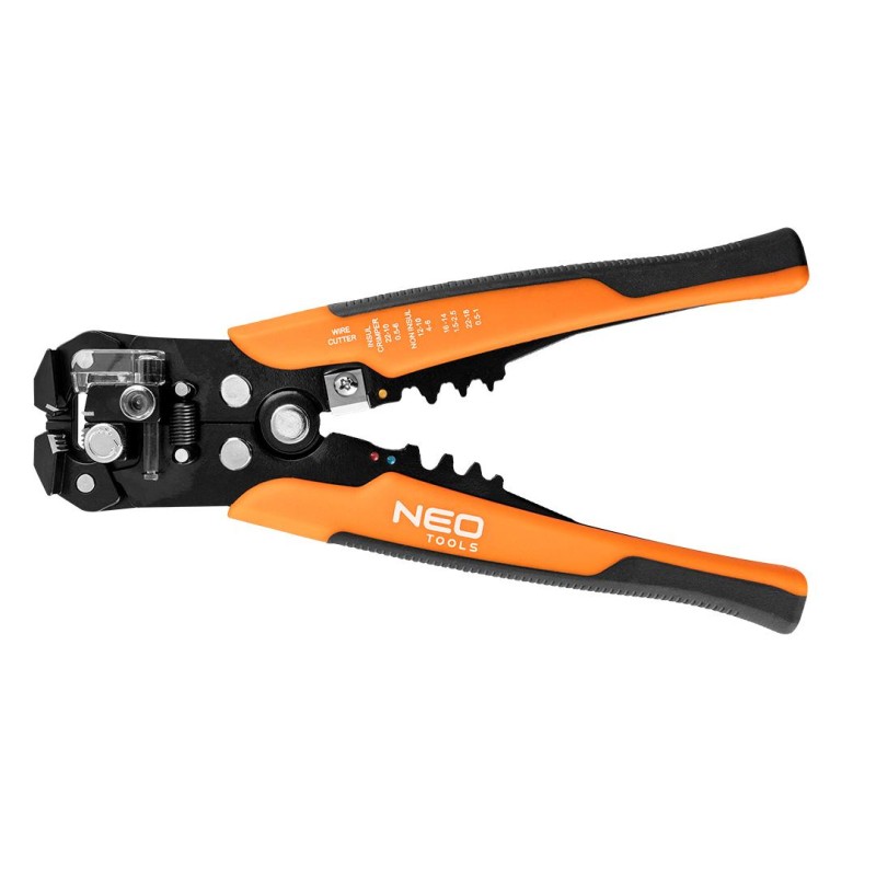 Kábelcsupaszító fogó, automata 200mm + csatlakozók 230db (01-542) Kábelcsupaszító fogó, automata 200mm + csatlakozók 230db (01-542)