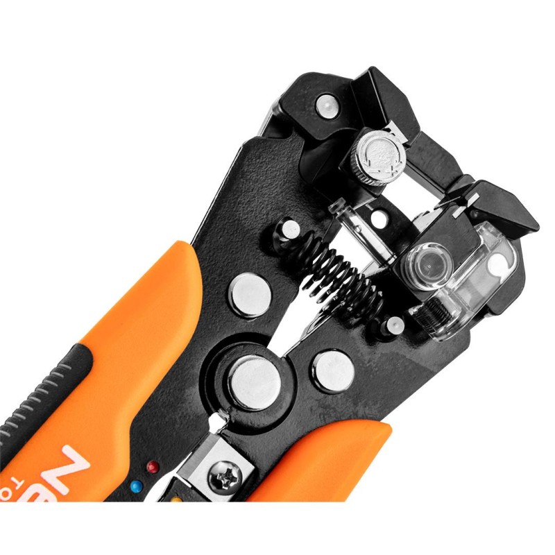 Kábelcsupaszító fogó, automata 200mm + csatlakozók 230db (01-542) Kábelcsupaszító fogó, automata 200mm + csatlakozók 230db (01-542)