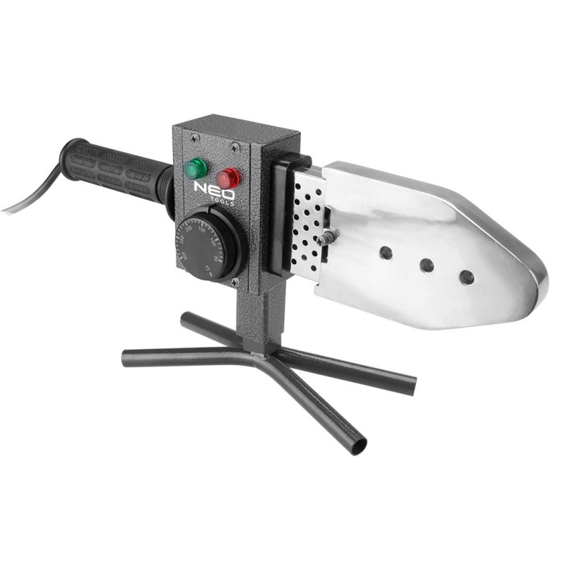 Csőhegesztőgép 800W műanyagokhoz, 4 hüvellyel: 20, 25, 32, 40mm (02-400) Csőhegesztőgép 800W műanyagokhoz, 4 hüvellyel: 20, 25, 32, 40mm (02-400)