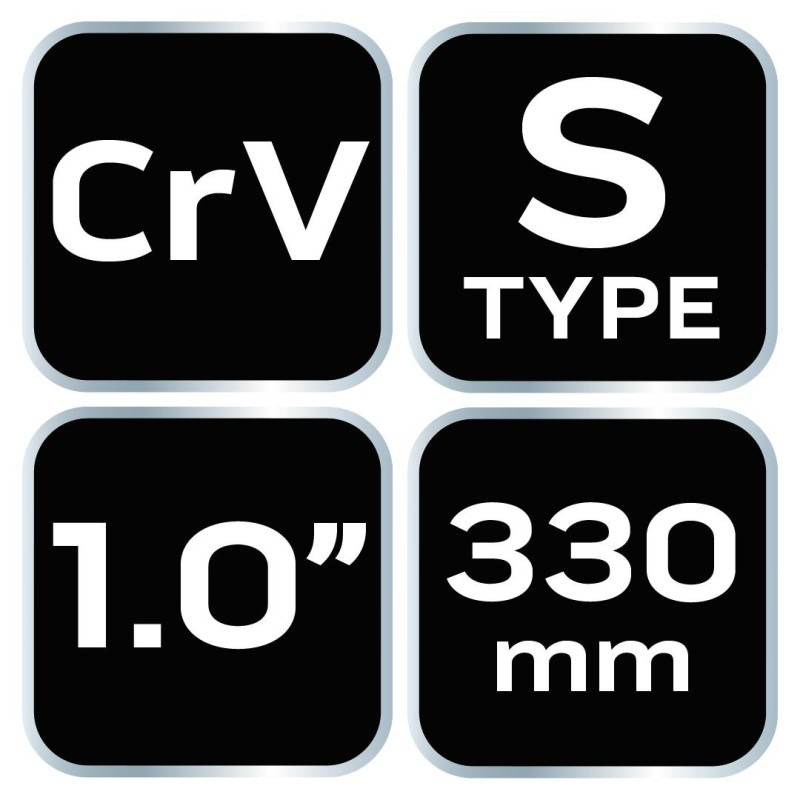 Csőfogő S, 1'', CV (02-420)