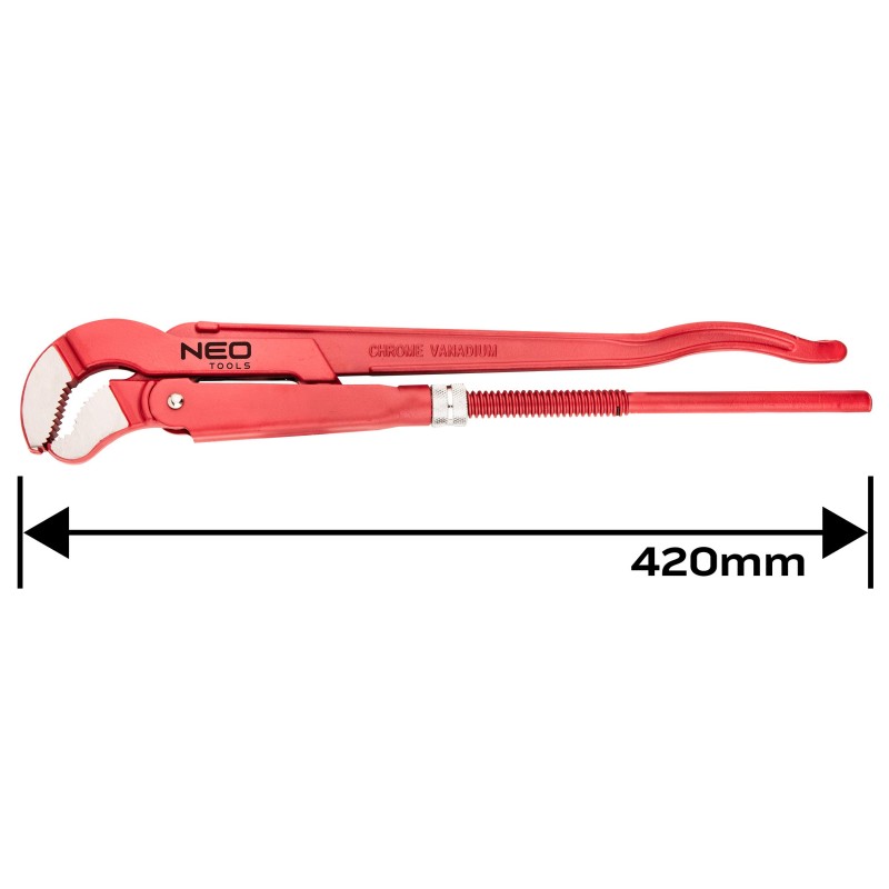 Csőfogó S, 1,5'', CV, 420mm (02-421)