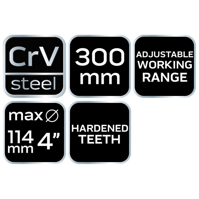 Láncos csőfogó 300mm, 12'' (02-444) Láncos csőfogó 300mm, 12'' (02-444)