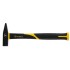 Általános kalapács 300g, üvegszál nyél, gumi markolat (02A833)