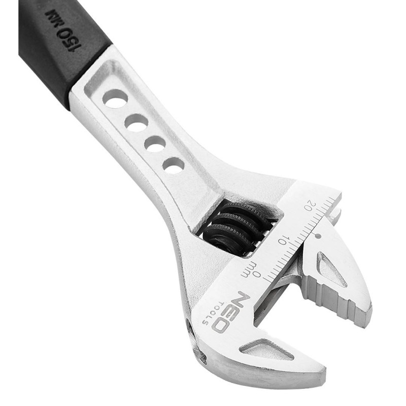 Állítható villáskulcs, csavarkulcs 150mm, 0-24mm (03-010)