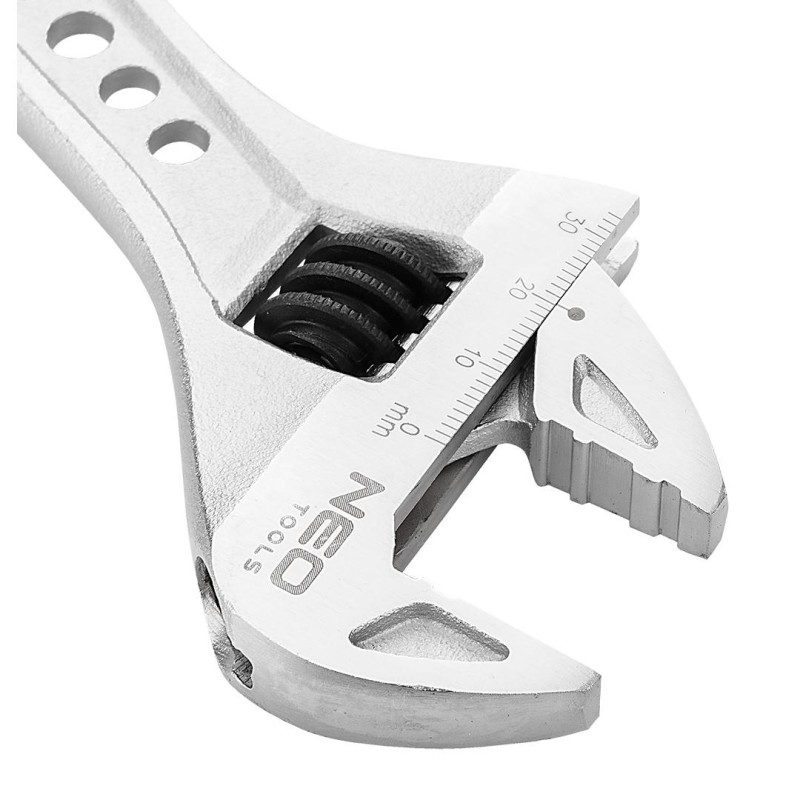 Állítható villáskulcs, csavarkulcs 250mm, 0-33mm (03-012)