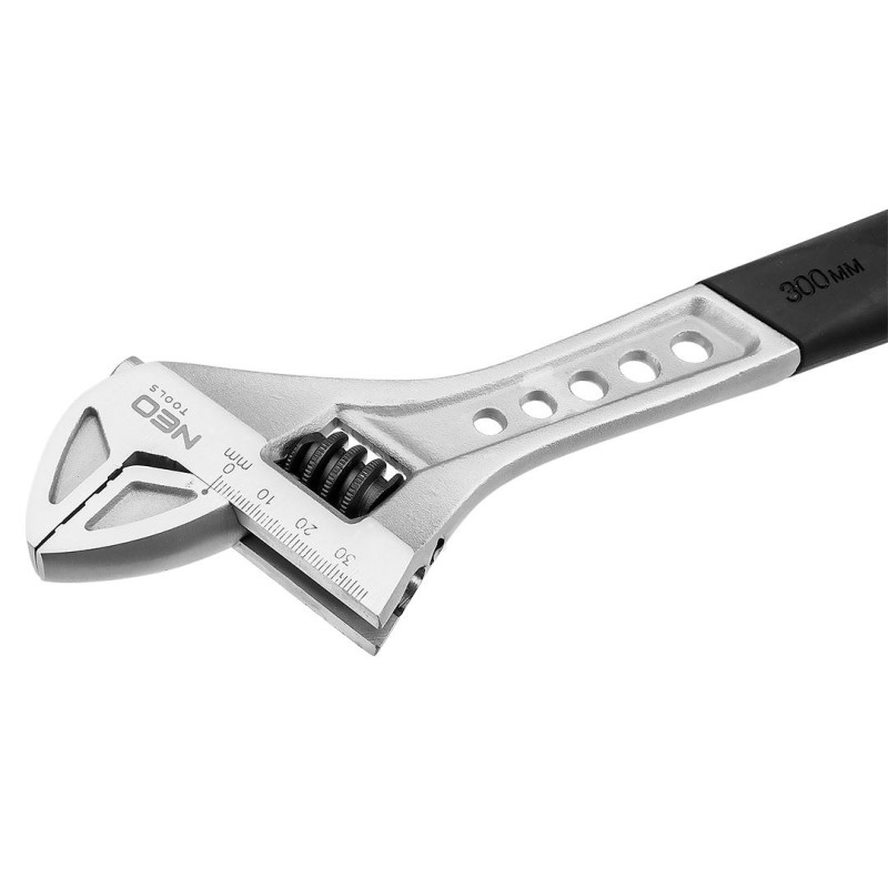 Állítható villáskulcs, csavarkulcs 300mm, 0-38mm (03-013)