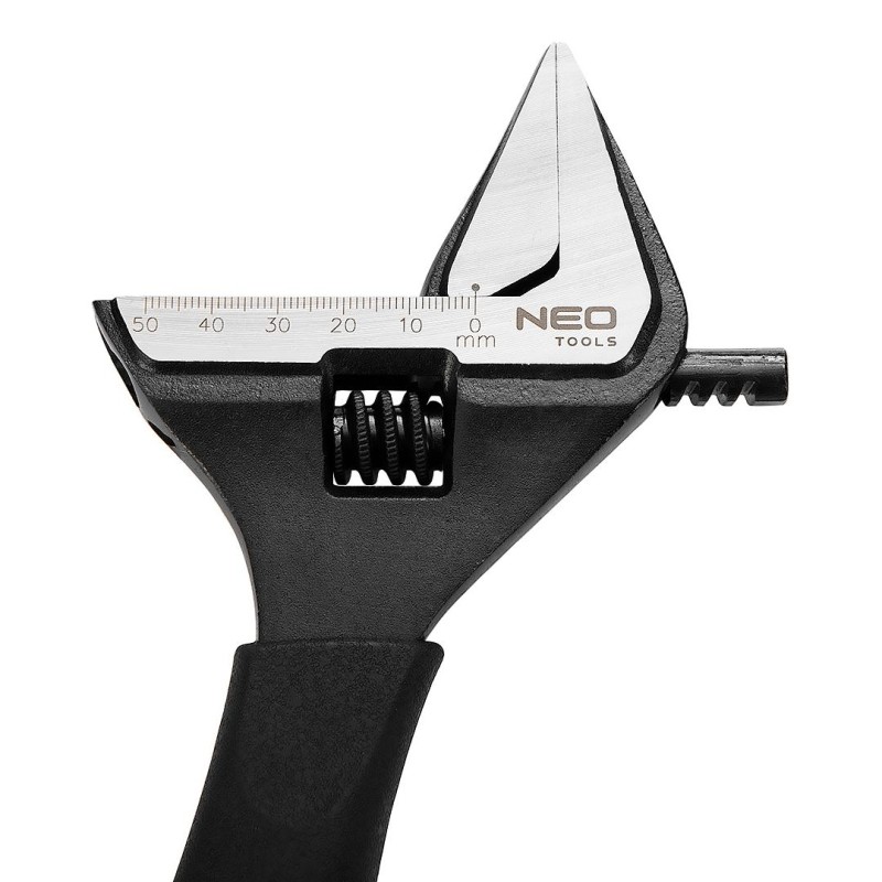 Állítható villáskulcs, csavarkulcs 250mm, 0-50mm (03-016) Állítható villáskulcs, csavarkulcs 250mm, 0-50mm (03-016)