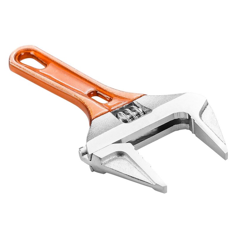 Állítható villáskulcs, csavarkulcs rövid, 118mm, 0-28mm (03-019)