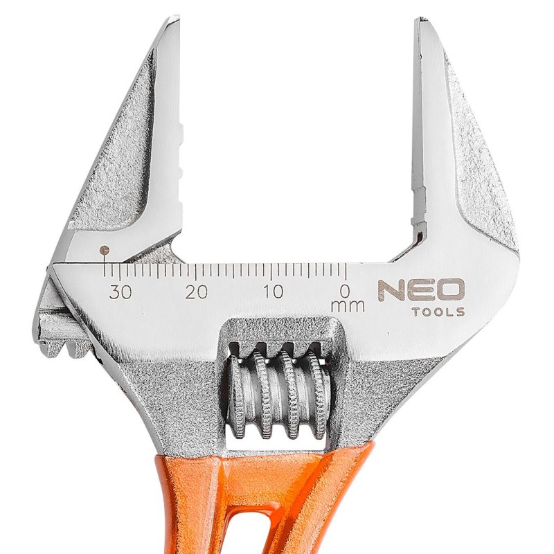 Állítható villáskulcs, csavarkulcs rövid, 139mm, 0-32mm (03-020)