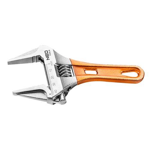 Állítható villáskulcs, csavarkulcs rövid, 156mm, 0-43mm (03-021)