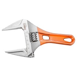 Állítható villáskulcs, csavarkulcs rövid, 185mm, 0-53mm (03-022) Állítható villáskulcs, csavarkulcs rövid, 185mm, 0-53mm (03-022)