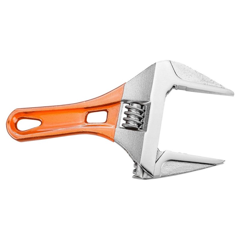 Állítható villáskulcs, csavarkulcs rövid, 185mm, 0-53mm (03-022)