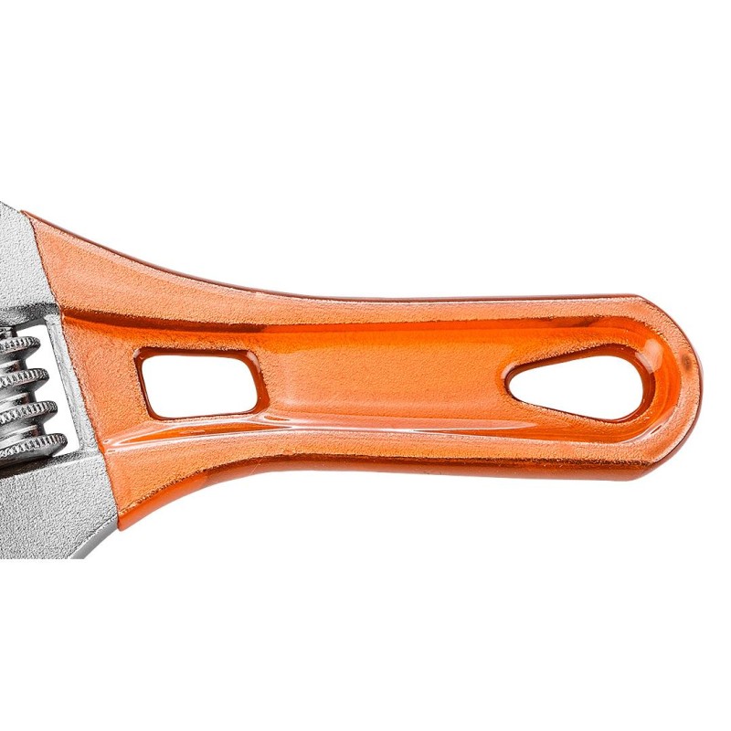 Állítható villáskulcs, csavarkulcs rövid, 185mm, 0-53mm (03-022)