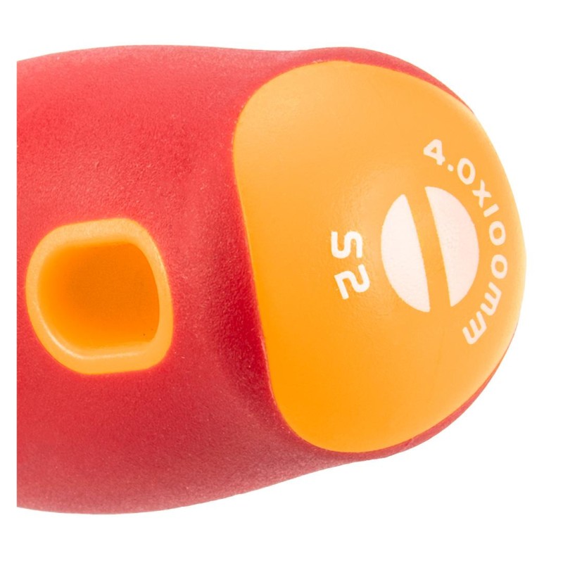 Csavarhúzó lapos 4.0X100 1000V szigetelt (04-053)