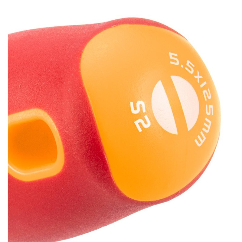 Csavarhúzó lapos 5.5X125 1000V szigetelt (04-054)