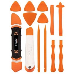 Műszerész szétválasztó készlet 13db, okostelefonok, táblagépek, laptopok. Műanyag (06-127)