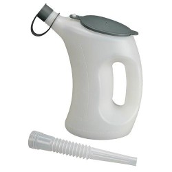 Fedeles mérőkancsó-FLA-PE, 1L, átlátszó (07 621)