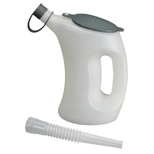 Fedeles mérőkancsó-FLA-PE, 1L, átlátszó (07 621)