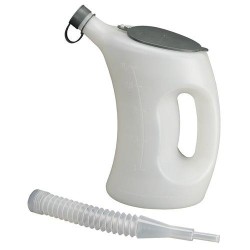 Fedeles mérőkancsó-FLA-PE, 3L, átlátszó (07 623) Fedeles mérőkancsó-FLA-PE, 3L, átlátszó (07 623)