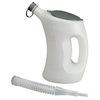 Fedeles mérőkancsó-FLA-PE, 3L, átlátszó (07 623)