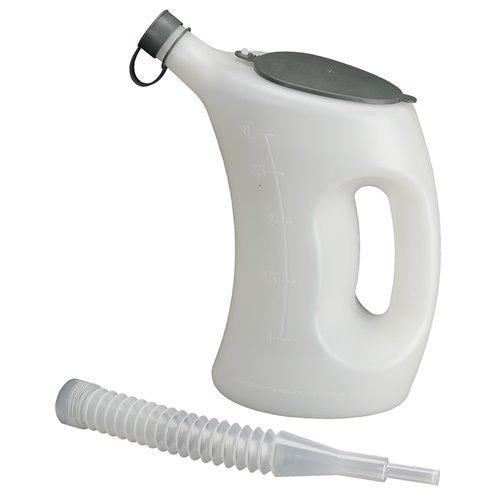 Fedeles mérőkancsó-FLA-PE, 3L, átlátszó (07 623)