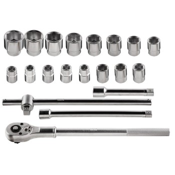 Dugókulcskészlet 3/4'', 21db (08-061) Dugókulcskészlet 3/4'', 21db (08-061)