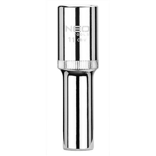 Dugókulcs 11mm, 1/2'', hosszú, 12 pontos (08-086)